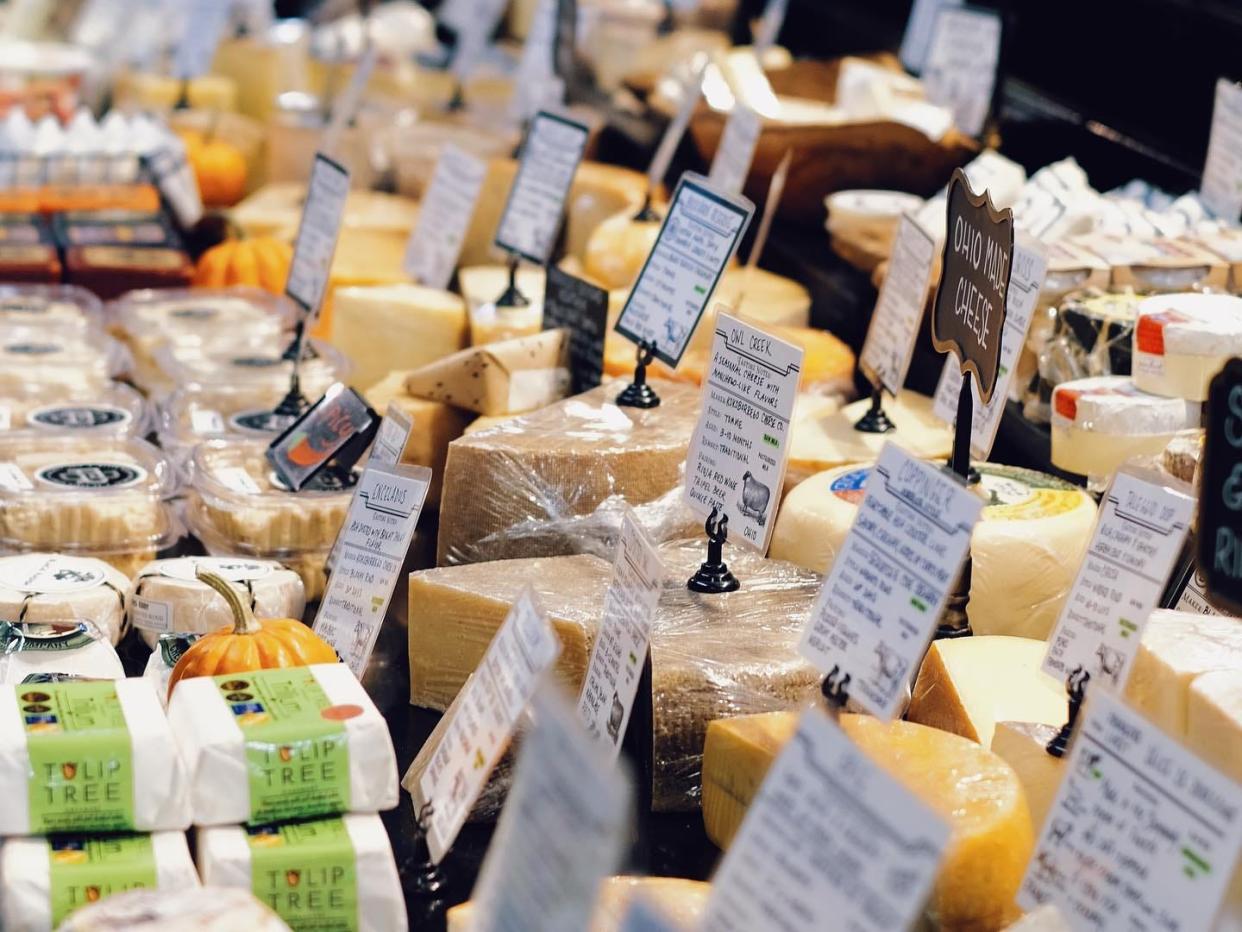 Black Radish Creamery produces its own cheeses and sells others from around Ohio and the Midwest at Downtown's North Market