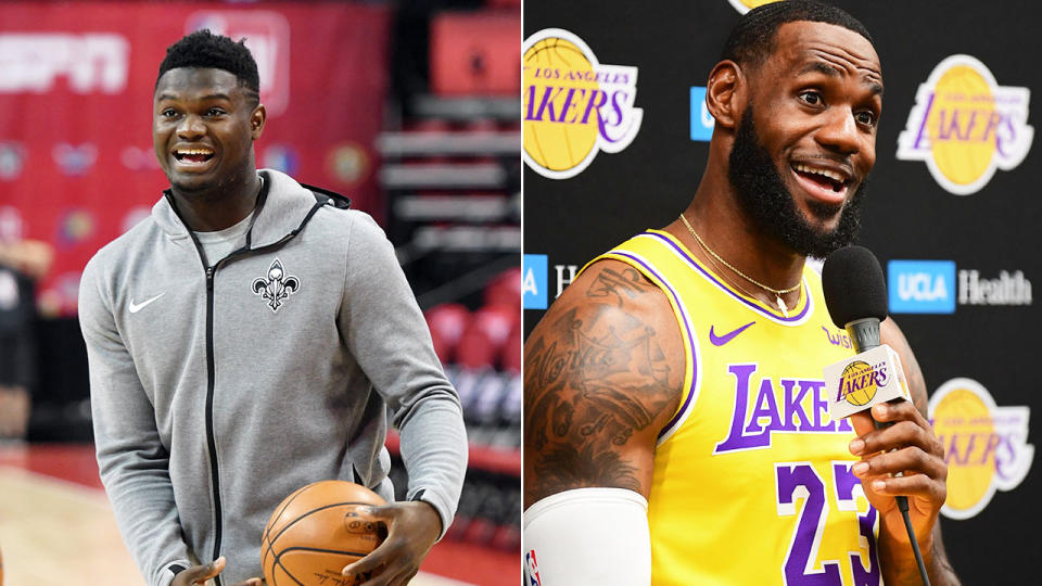 Zion Williamson has often been compared to LeBron James. 