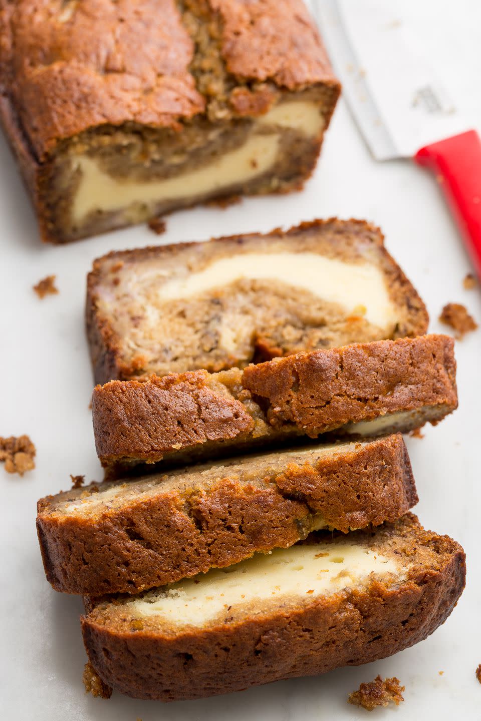 Cheesecake Banana Bread