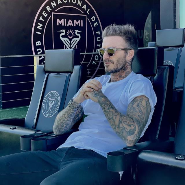 David Beckham Signed Inter Miami Jersey Charity Campaign Men's - US