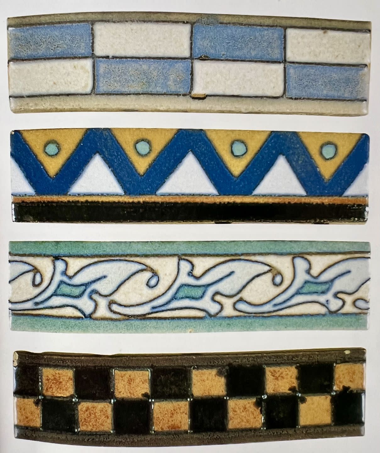 flint faience tilework