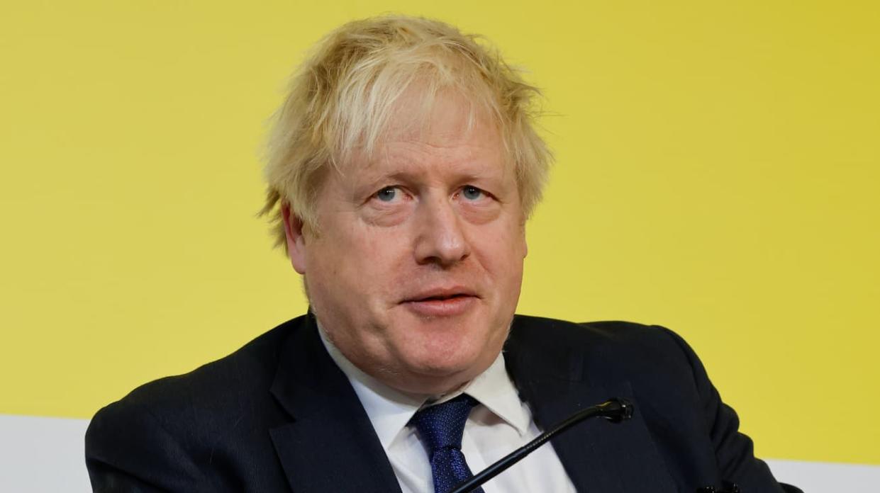 Former UK PM Boris Johnson. Stock photo: Getty Images