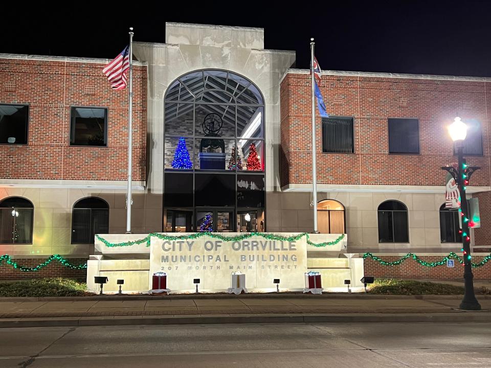 Pictured is Orrville City Hall.