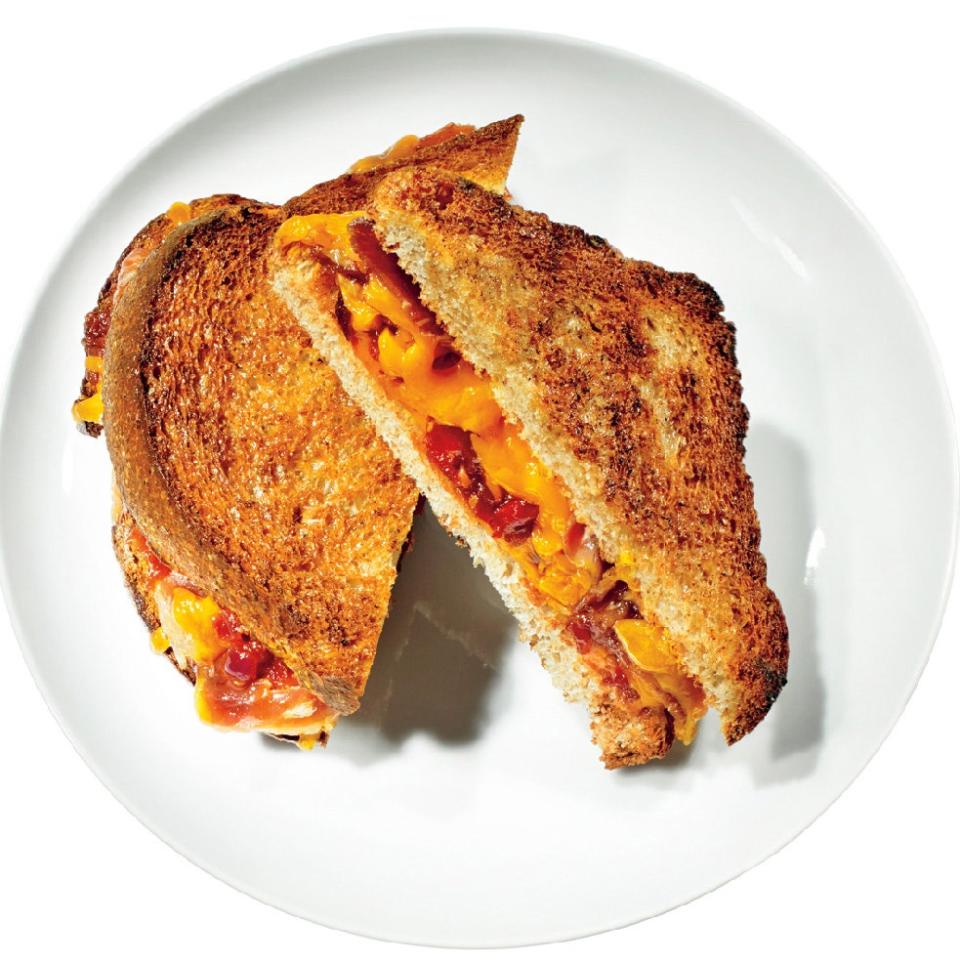 Tomato-Prosciutto Grilled Cheese