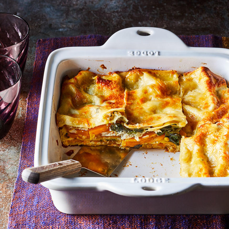 Butternut Squash & Spinach Lasagna