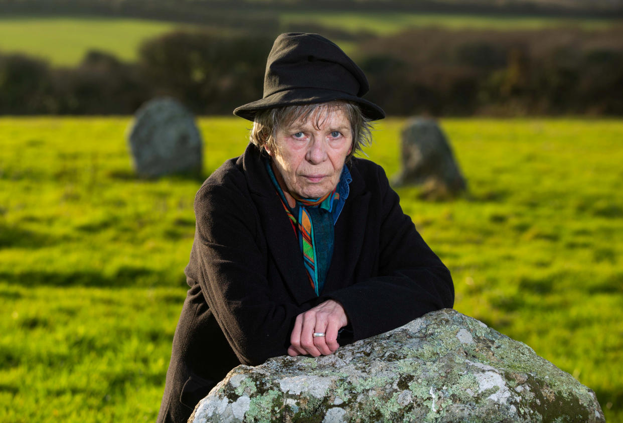 Cassandra Latham Jones, 71, has become the first person allowed to use the term 'village witch' when she files her returns with the inland revenue. (SWNS)