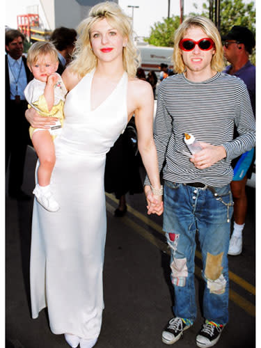 <div class="caption-credit"> Photo by: Jeff Kravitz/Filmmagic, Inc</div><div class="caption-title">Courtney Love and Kurt Cobain (1991)</div><p> The king and queen of Seattle grunge, Kurt and Courtney are arguably the most influential couple in 1990s fashion. The Hole frontwoman was known for her torn, sheer slips, dark makeup, and babydoll dresses, and is credited for popularizing the "kinderwhore" look that had a moment in the early '90s. Similarly, the Nirvana singer arguably started the entire grunge trend, with his mismatched, oversized outfits and shaggy mop of hair. We can't think of anyone in history who could make a flannel look so good, and with so little effort. <br> <br> <a rel="nofollow noopener" href="http://www.marieclaire.com/career-money/advice/tips/highest-paid-women-success-secrets?link=rel&dom=yah_life&src=syn&con=blog_marieclaire&mag=mar" target="_blank" data-ylk="slk:Related: 5 Secrets of the Highest-Paid Women;elm:context_link;itc:0;sec:content-canvas" class="link "><b>Related: 5 Secrets of the Highest-Paid Women</b></a> </p>