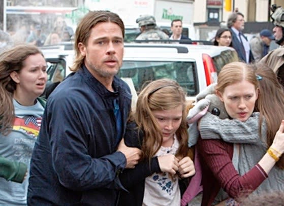 'Monsters U' Scares Up $82M to Hold Off Brad Pitt's 'World War Z' at the Box Office