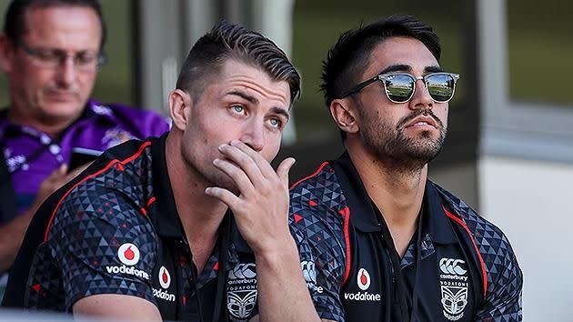 Foran watches the Warriors go round at the Auckland Nines. Image: Getty