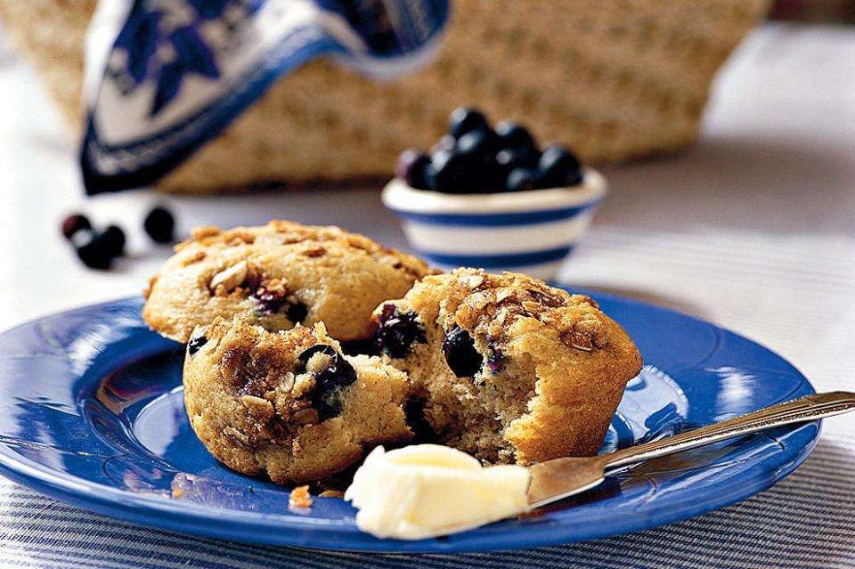 Blueberry-Cinnamon Muffins