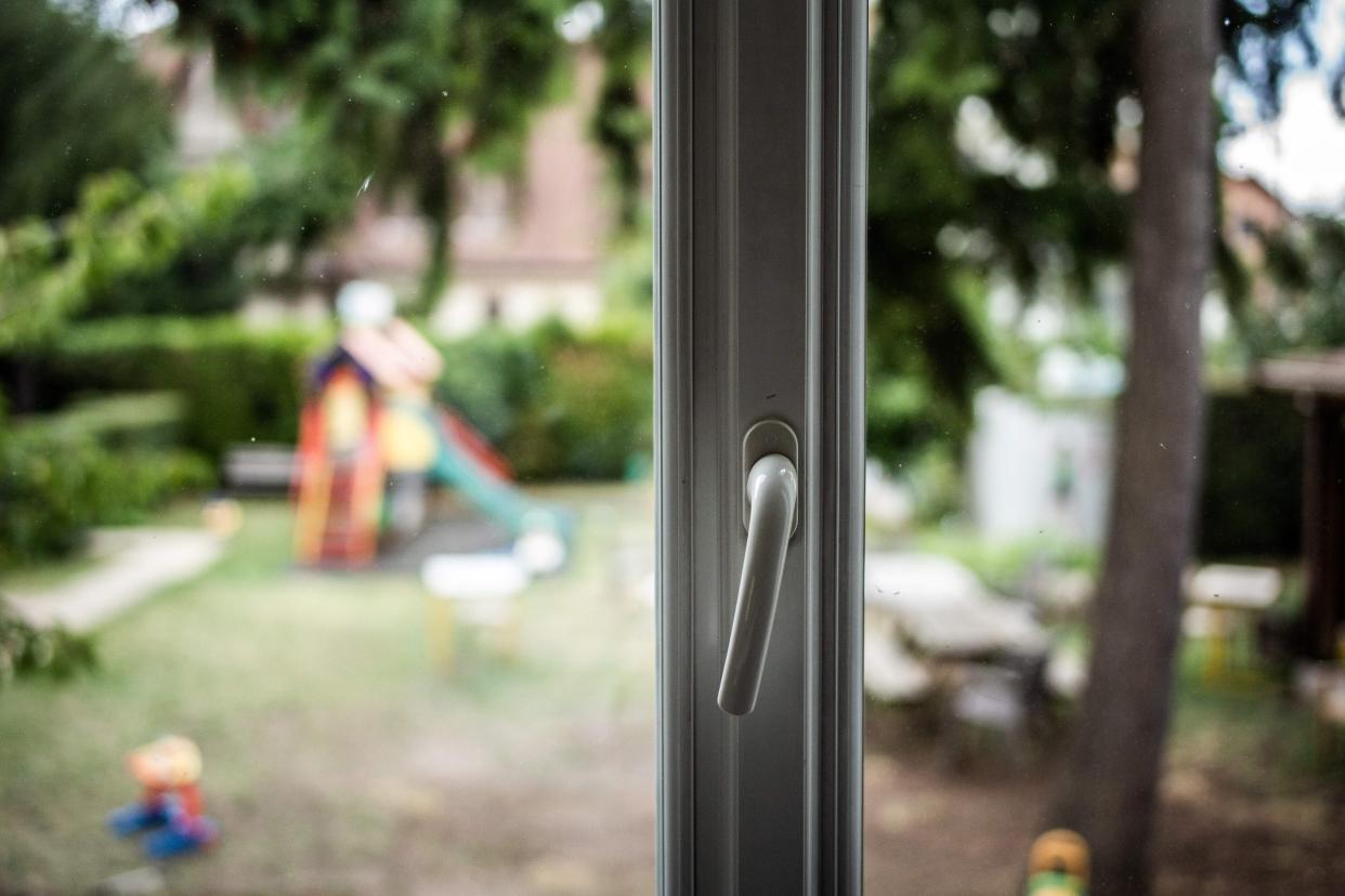 A picture taken at a shelter for victims of domestic violence in Paris, on August 7, 2019. The French government is paying for hotel rooms for survivors as abuse cases surge in that country amid the pandemic. (Photo: MARTIN BUREAU via Getty Images)