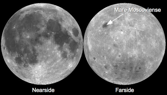 The rim of Moscoviense Basin on the moon's far side contains a new type of moon rock.