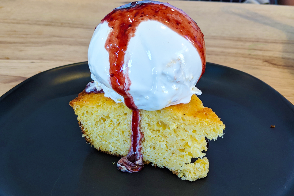 Cornbread Ice Cream