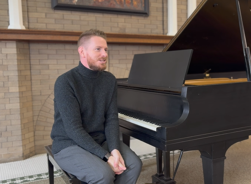 Baritone Nathan Windt will sing Mozart operatic selections at the Saturday concert.