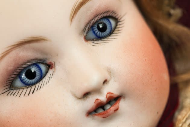 “Dolls are toys with faces, and in philosophical terms, eyes are the gateway to the soul. Dolls have the capacity to stare at us and ‘see everything,’ while us looking at them does not make them react,