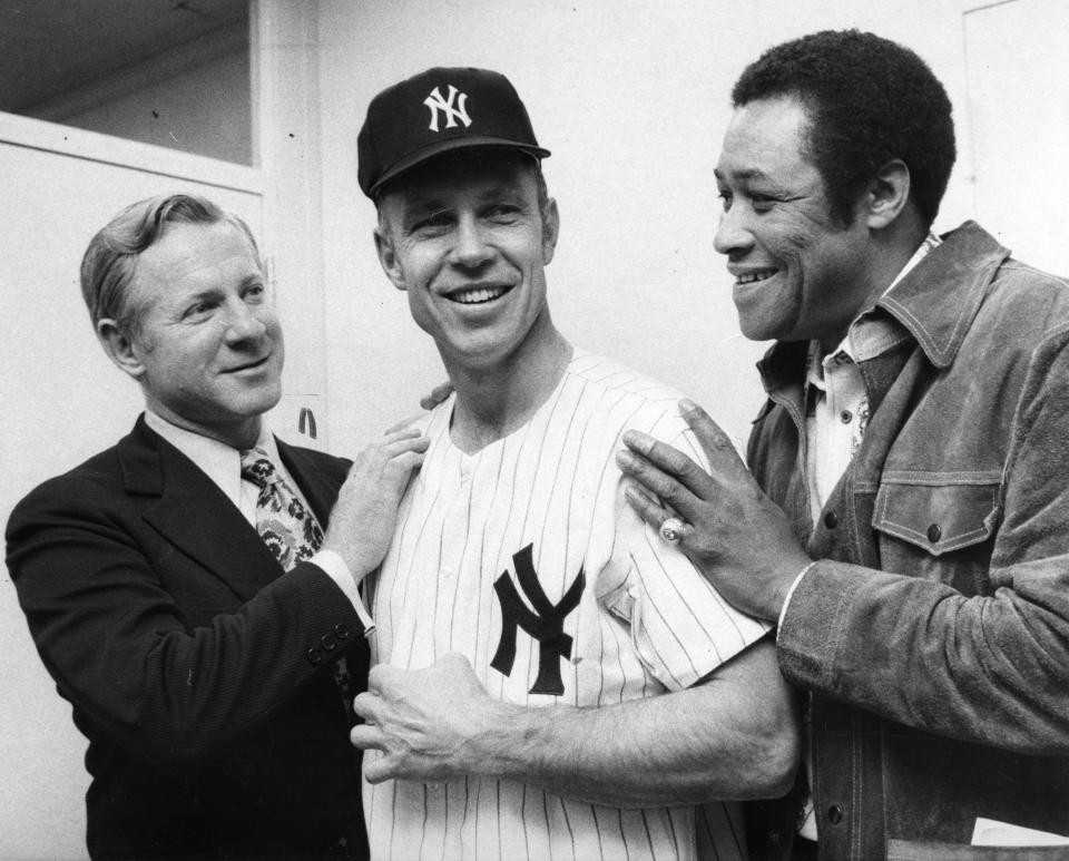 Bill Virdon as the Yankees' manager.