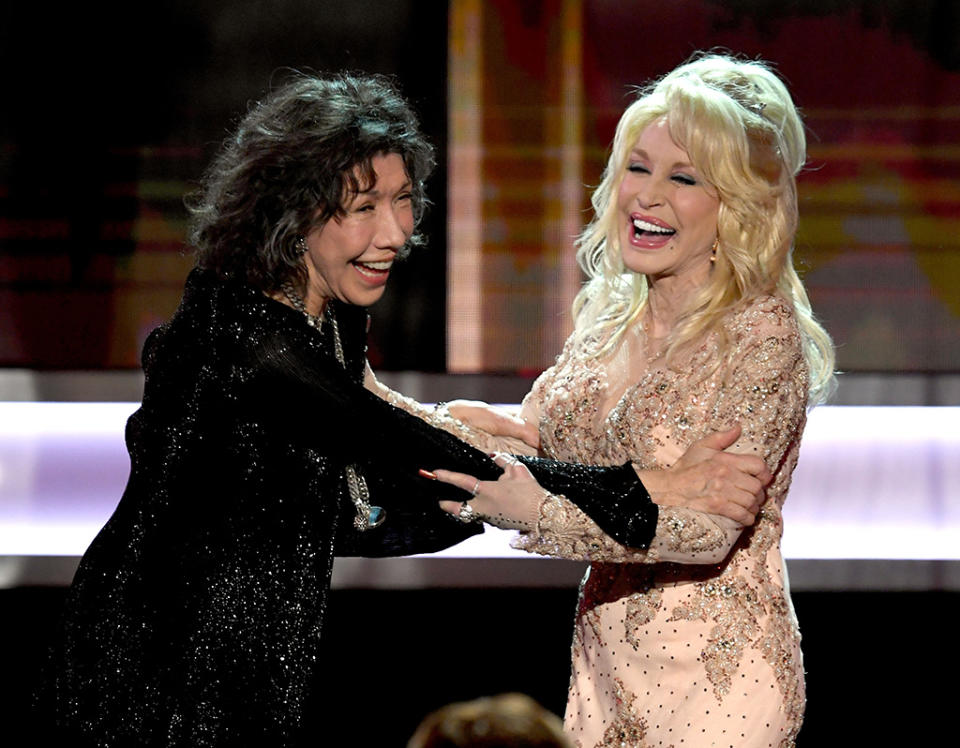 Lily Tomlin and Dolly Parton