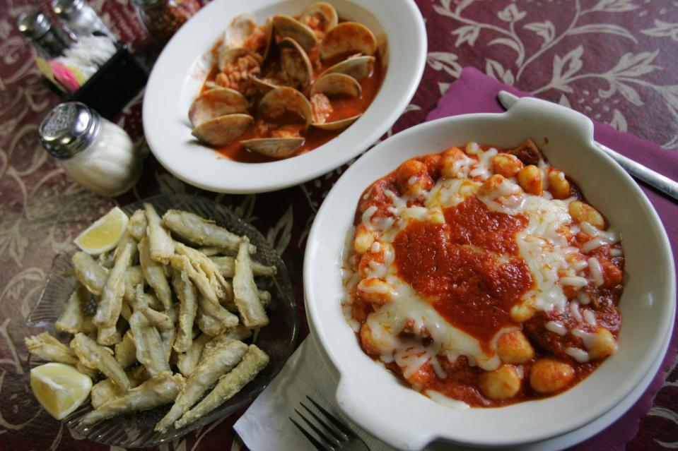 Fried Smelts, Clams Zuppa and Gnocchi Sorrentino are favorites at Mike's Kitchen in Cranston.