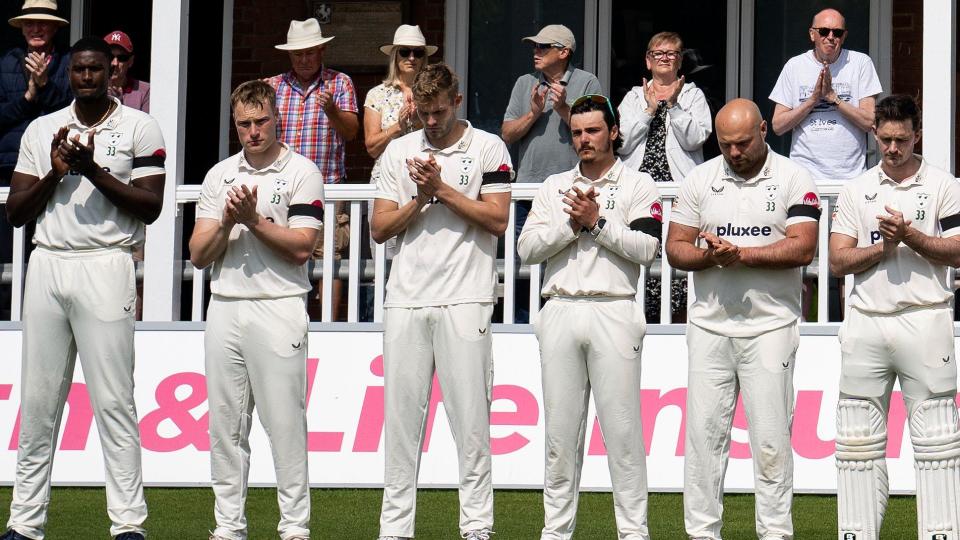 Worcestershire players remember Josh Baker