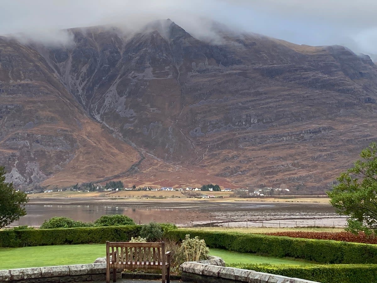 Mountains dominate the horizon at The Torridon hotel  (Robin Mckelvie)