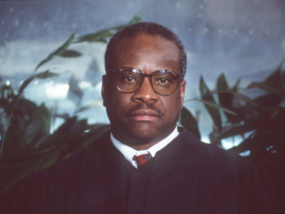 Clarence Thomas in 1992.