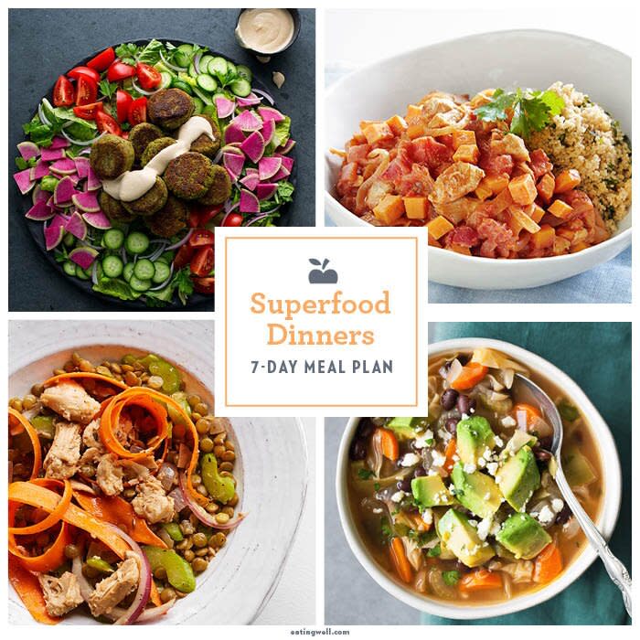 7-Day Superfood Meal Plan