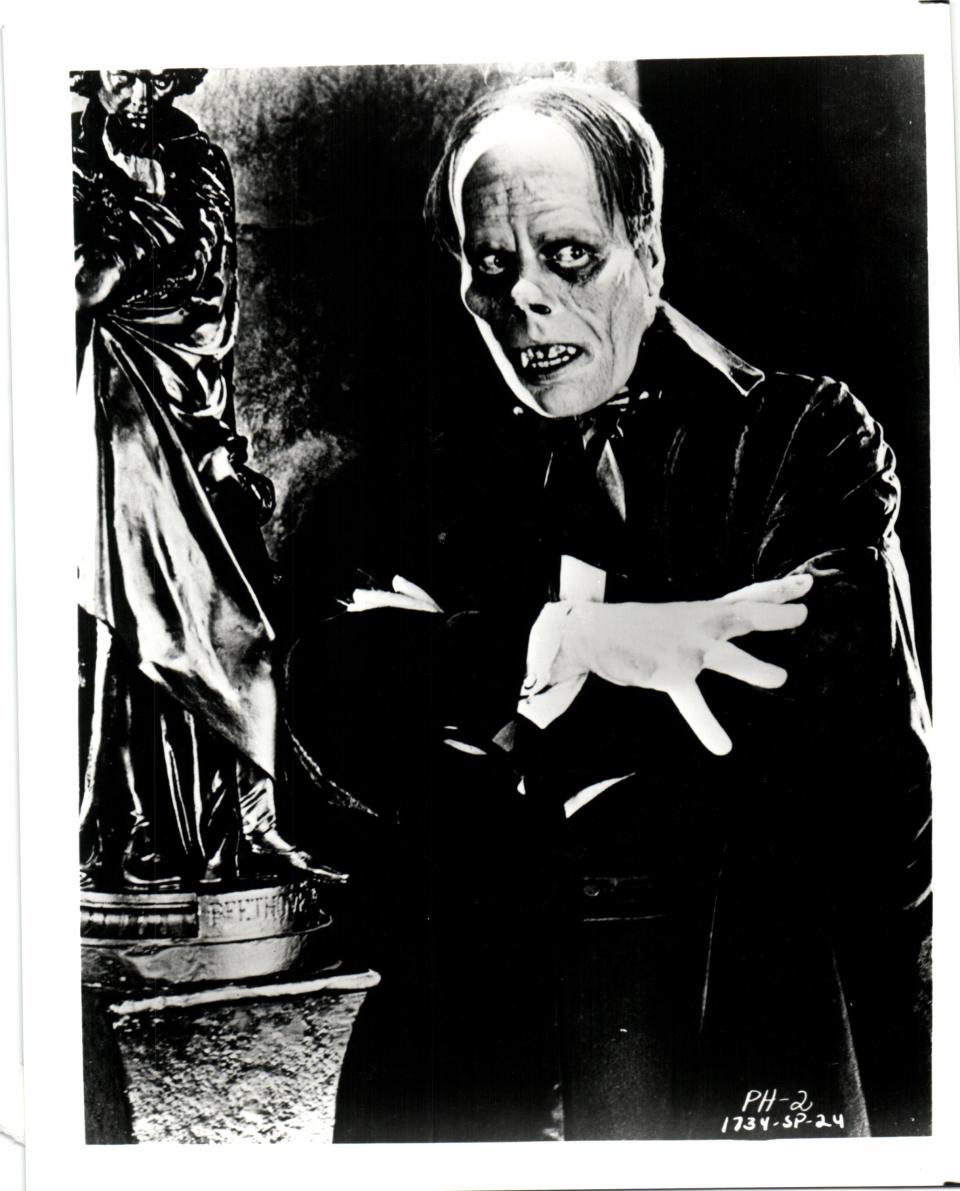 Lon Chaney in the 1925 silent film classic "The Phantom of the Opera".
