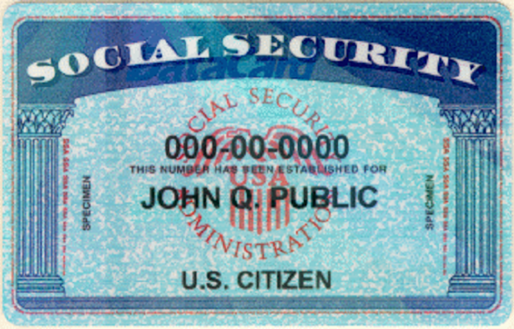 Social Security card