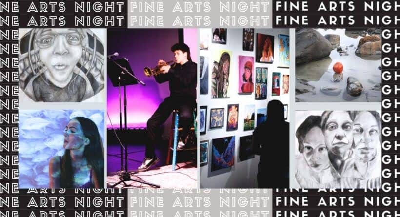 Portsmouth High School Fine Arts Night will be held at 3S Artspace on Friday, May 10, 2024.
