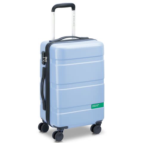 <p>Delsey + Benetton</p> Delsey + Benetton Hardside Suitcase