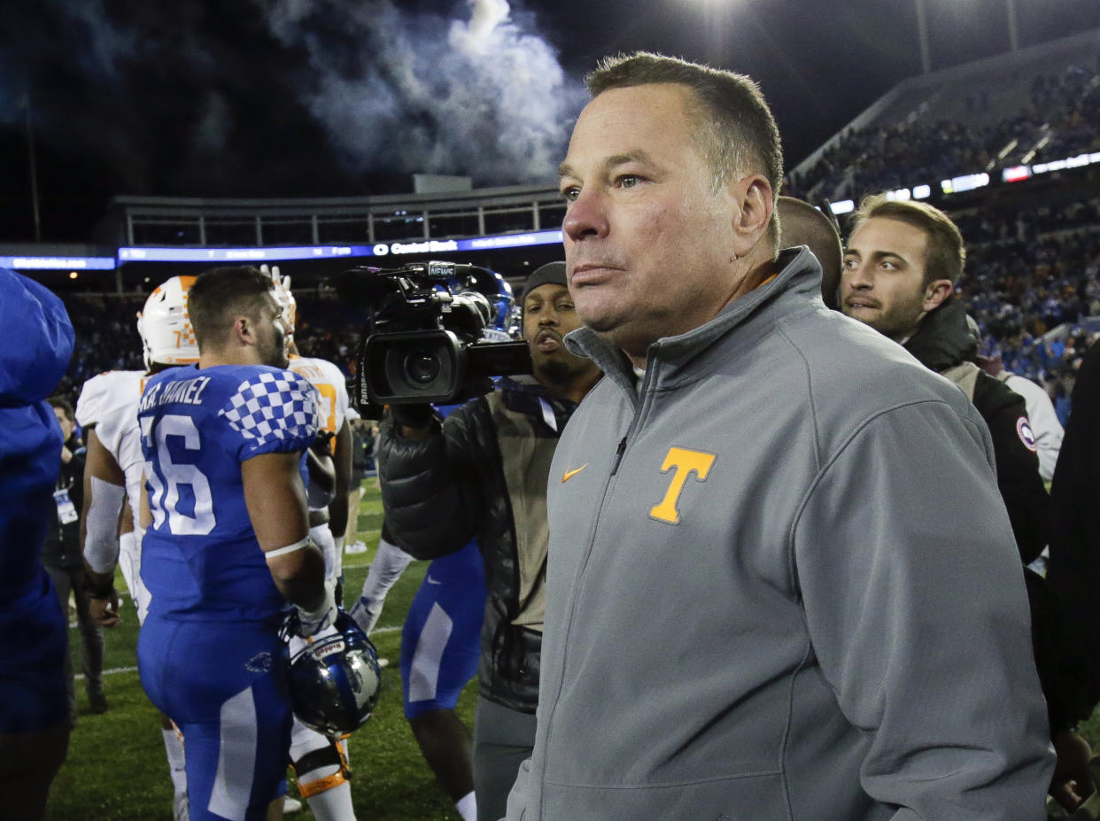 Tennessee is 3-5 in 2017. (AP Photo/David Stephenson, File)