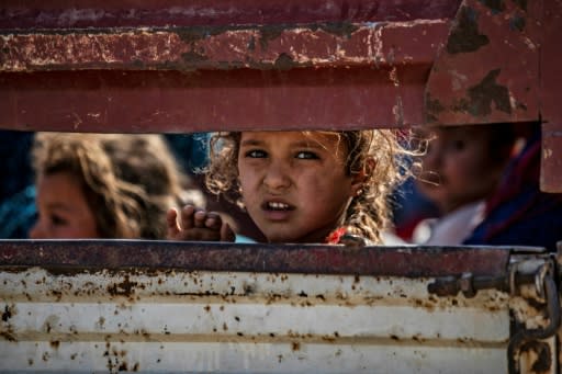 The United Nations says at least 160,000 civilians have fled the Turkish invasion of northeastern Syria seeking refuge in towns away from the border where they are in desperate need of relief