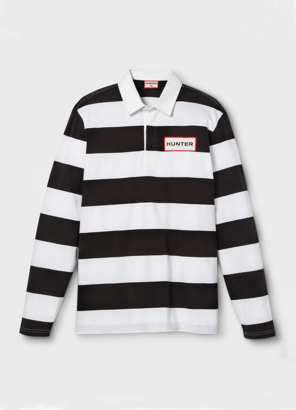 Hunter For Target Men's Long Sleeve Rugby Stripe Polo Shirt, $26, Target