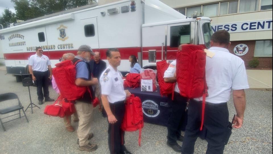 Special medical kits that can help stabilize victims of profusely bleeding shootings will be distributed Wednesday at the Rhode Island Emergency Management Agency