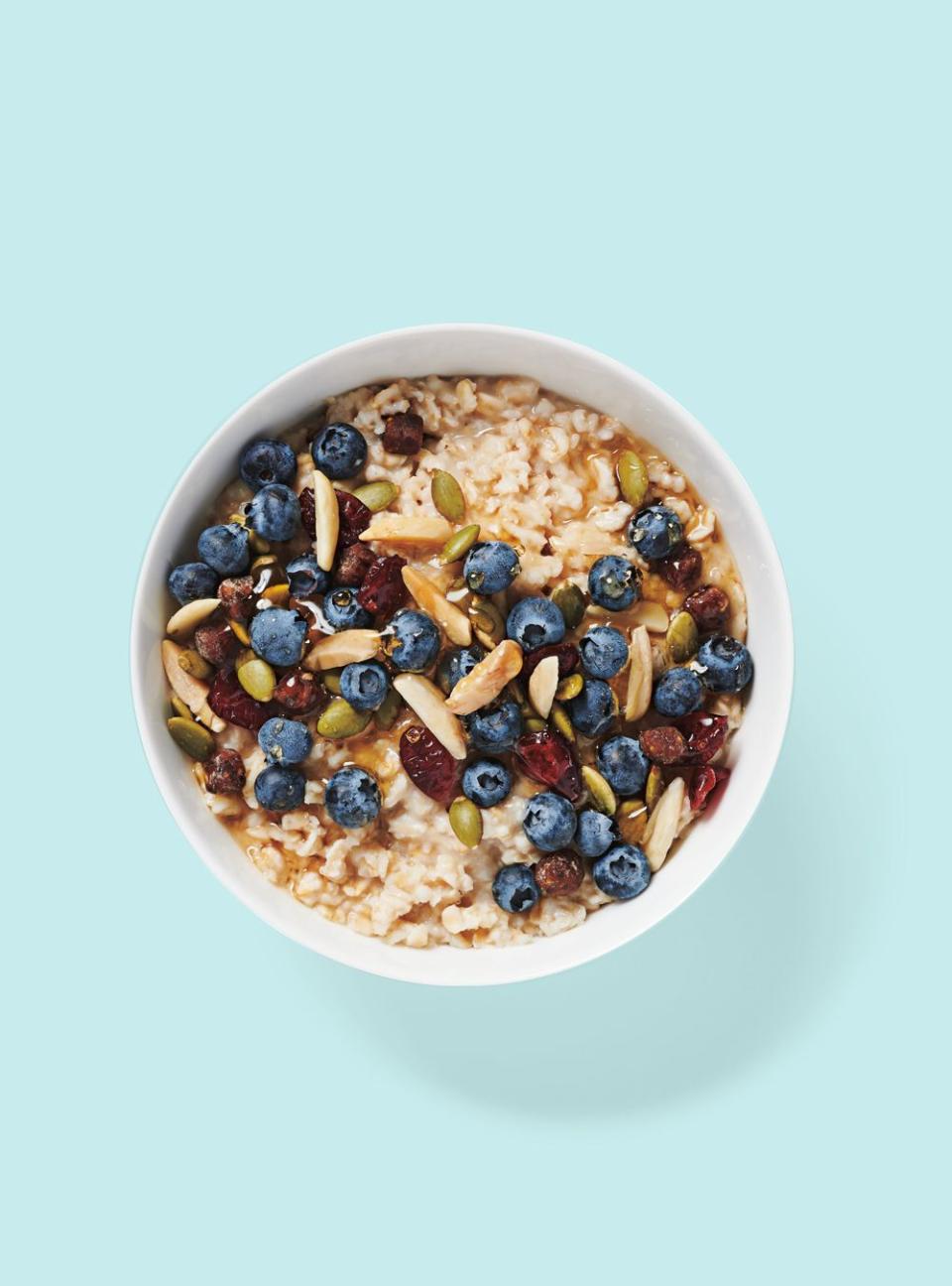 Hearty Blueberry Oatmeal