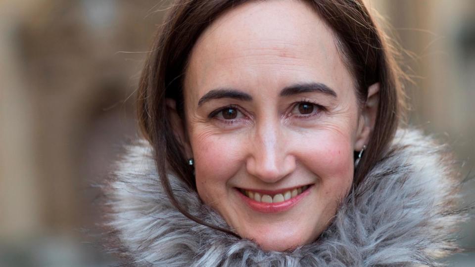 PHOTO: Sophie Kinsella, international best selling author, at the FT Weekend Oxford Literary Festival in Oxford, England, March 21, 2018. (David Levenson/Getty Images)