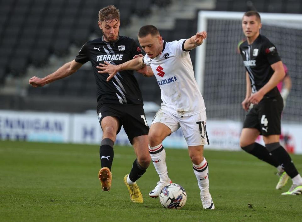 Milton Keynes Dons are currently six points off the play-off places, (Photo: Pete Norton)