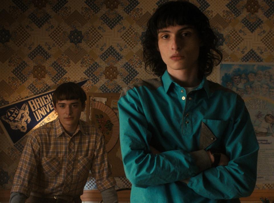 Noah Schnapp, Finn Wolfhard, Stranger Things, Season 4