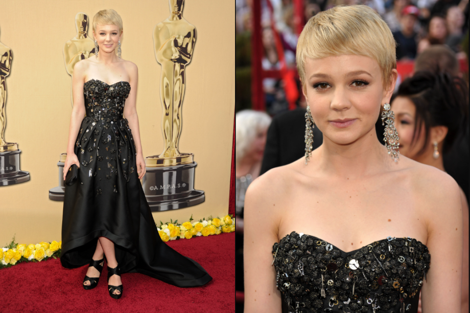 Actress Carey Mulligan arrives at the 82nd Annual Academy Awards held at Kodak Theatre on March 7, 2010 in Hollywood, California. (Photo by Kevin Mazur/WireImage)   (Photo by John Shearer/Getty Images)