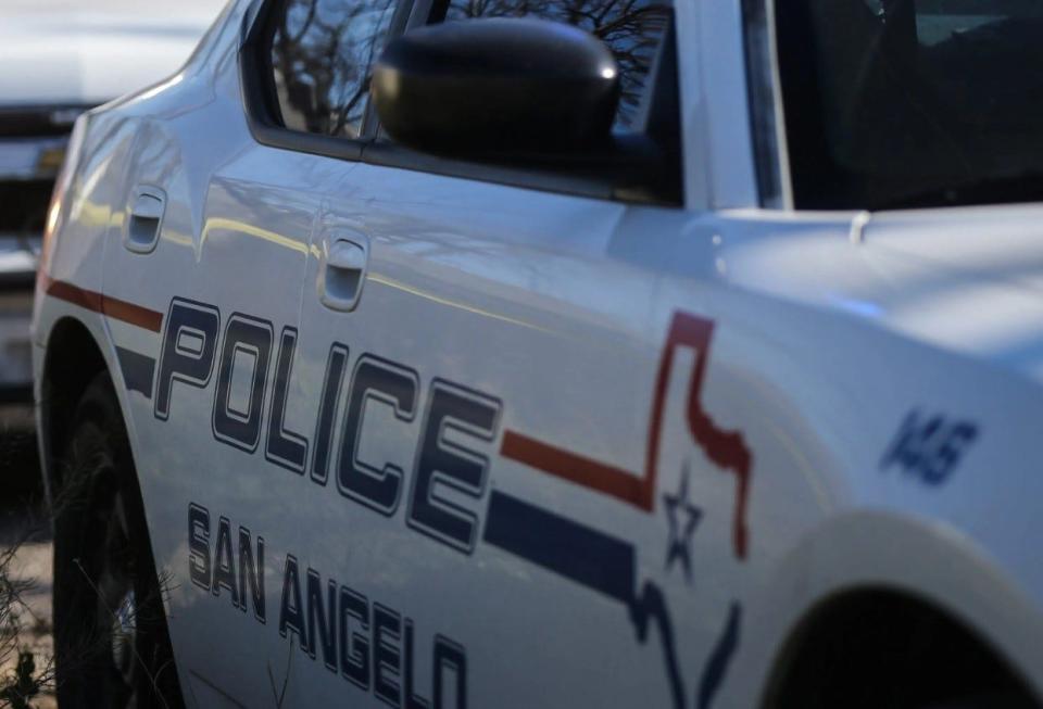 San Angelo police vehicle