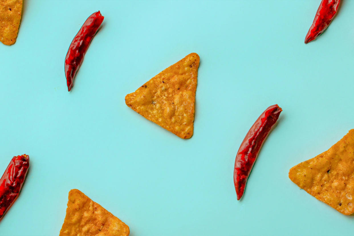 Nacho chip and hot pepper Getty Images/Abhishek Mehta