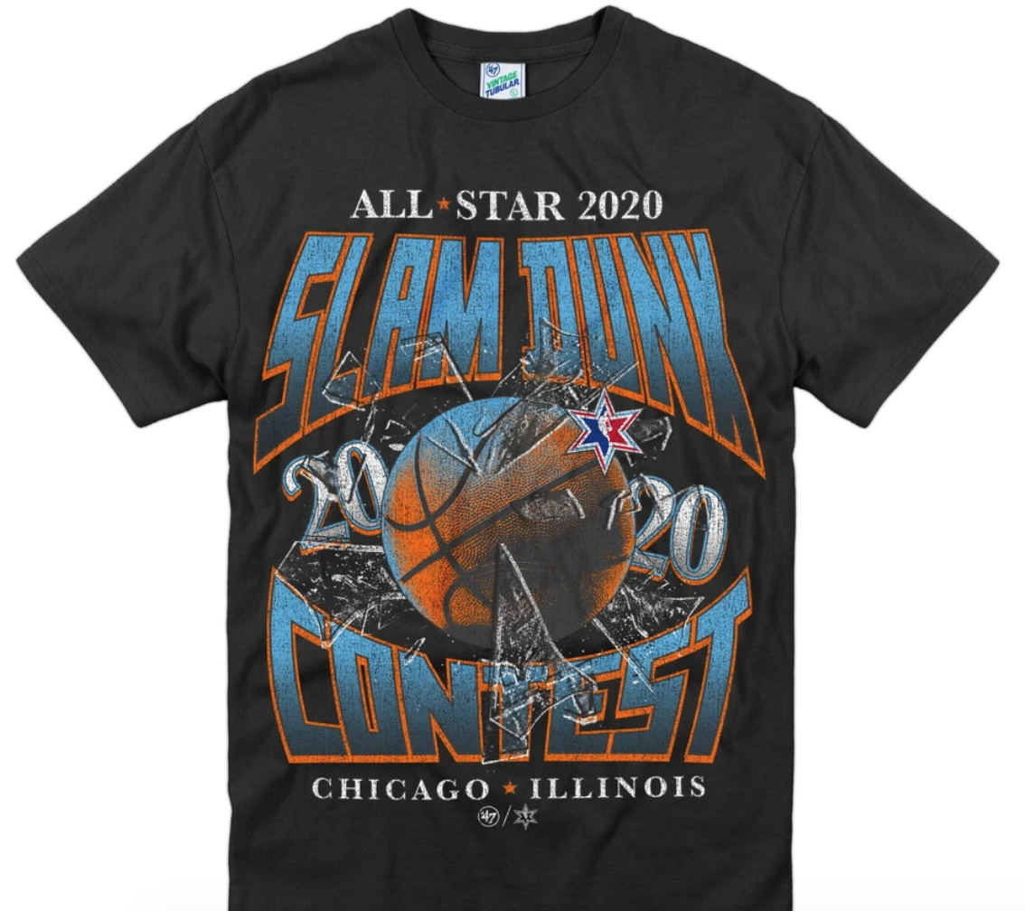 NBA All-Star Game '47 Vintage Turbular Tee