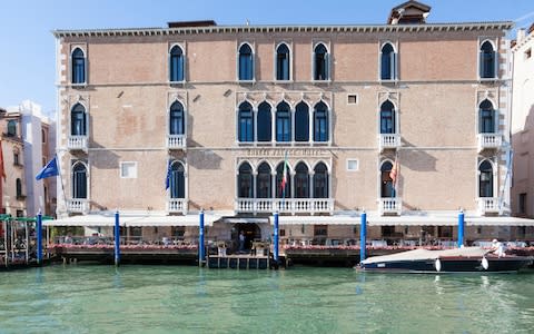 Gritti Palace Hotel, Grand Canal, Venice - Credit: Alamy