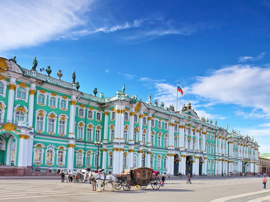 Winter Palace, Saint Petersburg, Russia