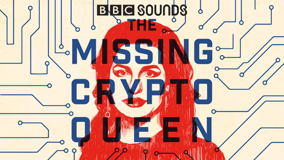 Missing Cryptoqueen podcast logo