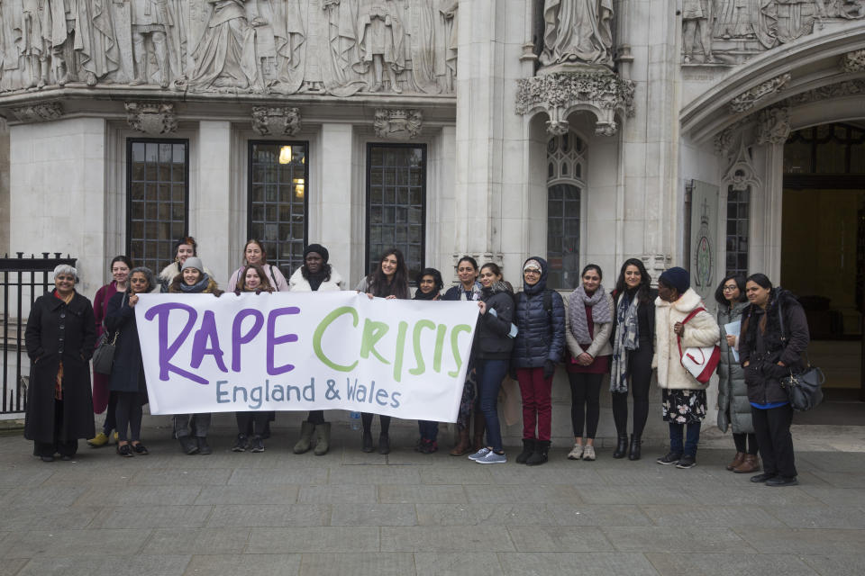 UK Supreme Court in London, on 21 February 2018 rules that police can be held liable for failing to bring serious criminals to justice. The decision was based on two believed victim cases of the serial rapist, taxi driver John Worboy.  (Photo by Nicolas Economou/NurPhoto via Getty Images)