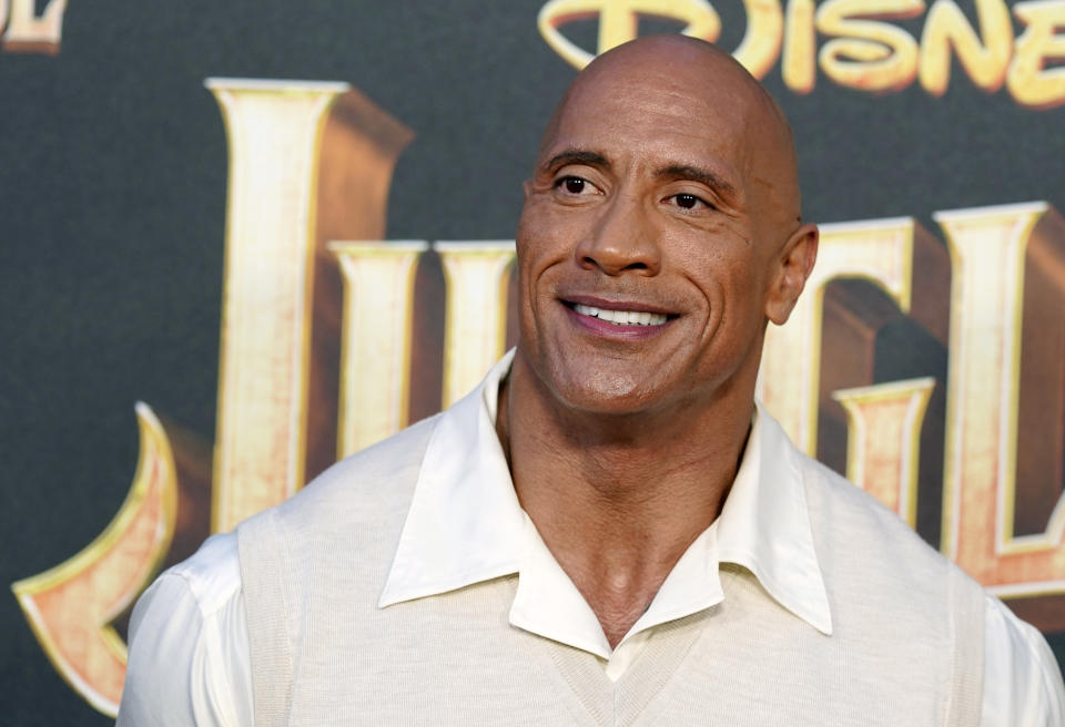 Dwayne Johnson, a cast member in 