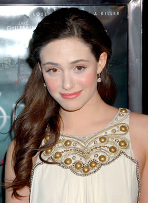 Emmy Rossum at the Hollywood premiere of Paramount Pictures' Zodiac