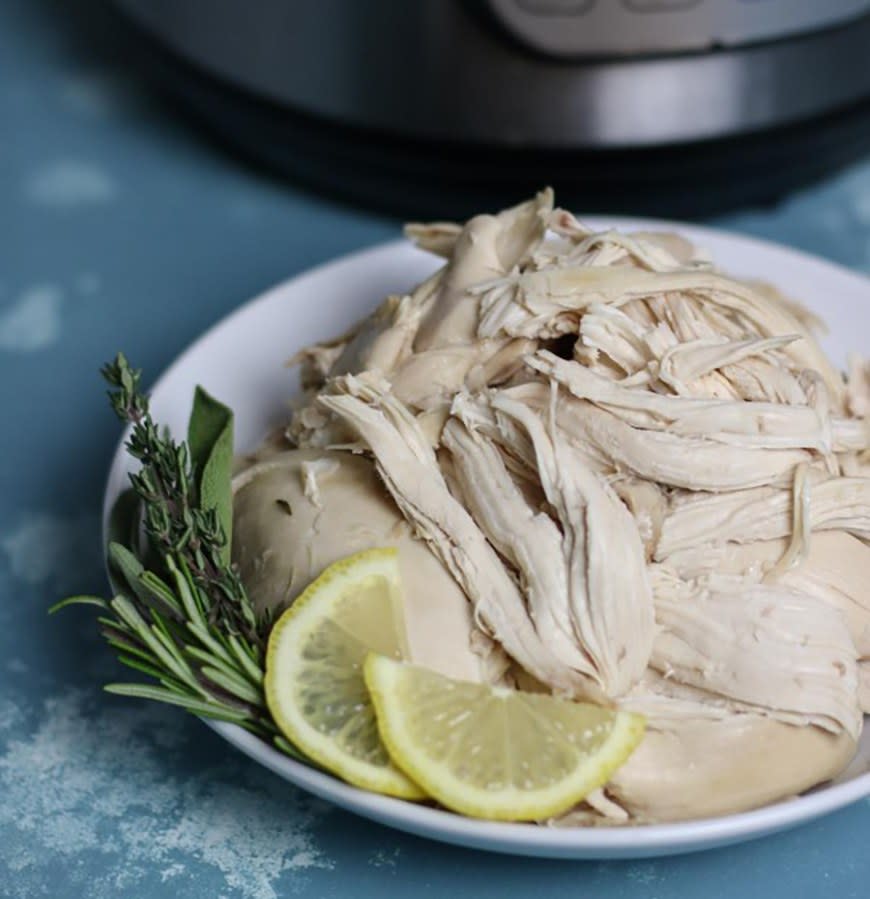 Whole Chicken in an Instant Pot from The Real Food Dietitians