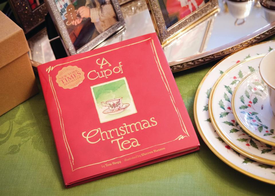 A Cup of Christmas Tea by Tom Hegg